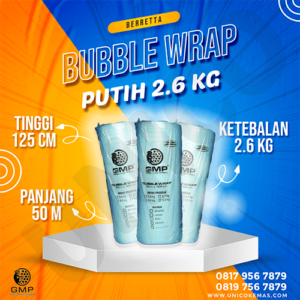 Bubble wrap putih 2.6 kg GMP